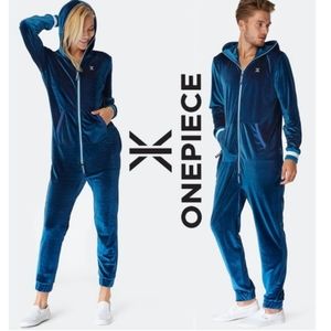 Onepiece Unisex Velour Jumpsuit XL